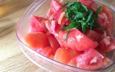 トマト大量消費！ぱくぱく食べられる夏のさっぱりトマト